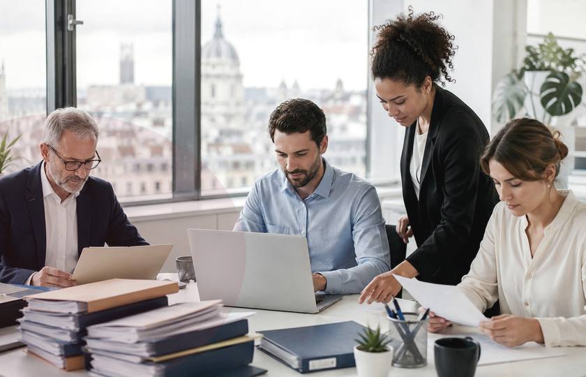 Documents et organisation administrative de retraite